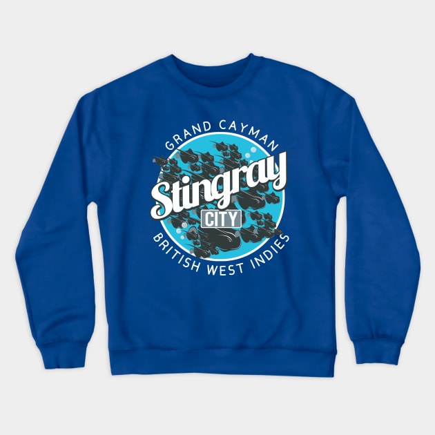 Grand Cayman Stingray City Crewneck Sweatshirt by PopCultureShirts